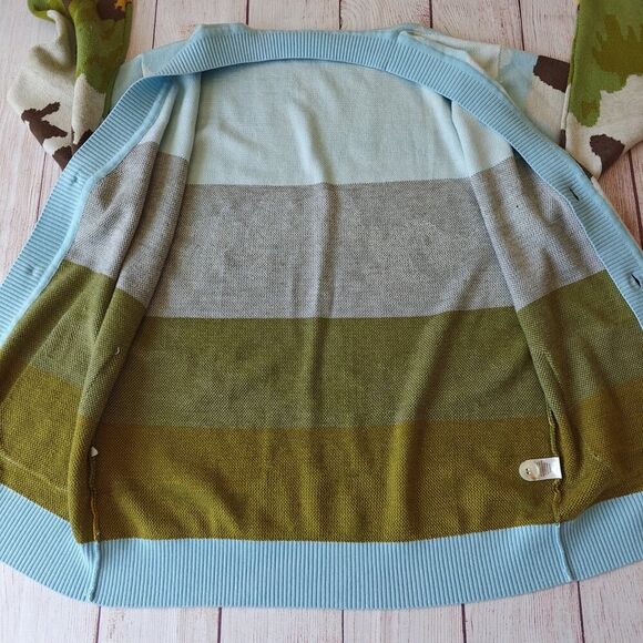 PacSun Scenic Cotton V-Neck Cardigan sz M - Picture 7 of 9